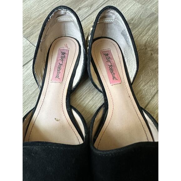 Betsey Johnson Cocoh Leopard  D'Orsay Flats size 6.5 - Picture 4 of 14